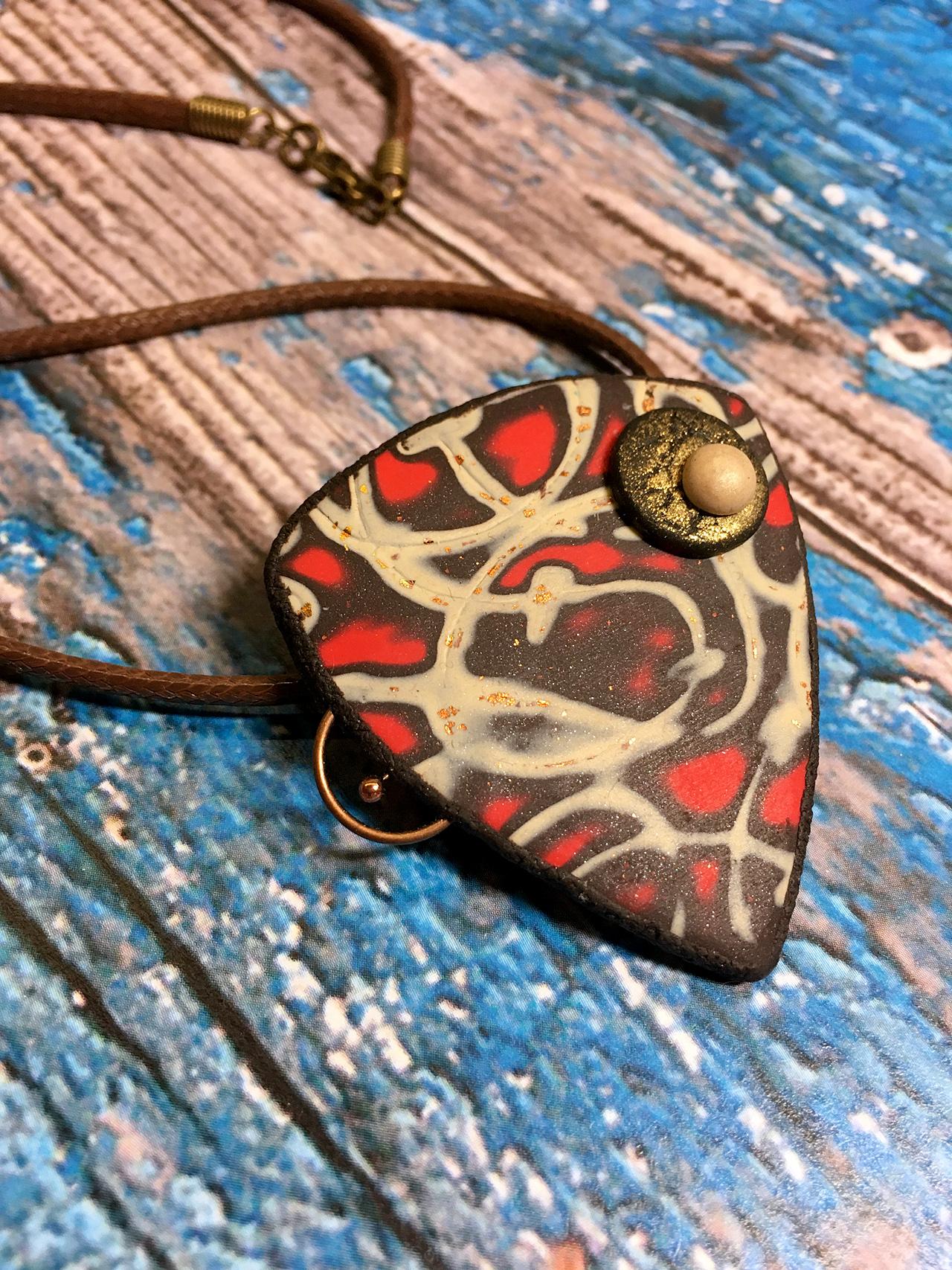 Náhrdelník "Láva"