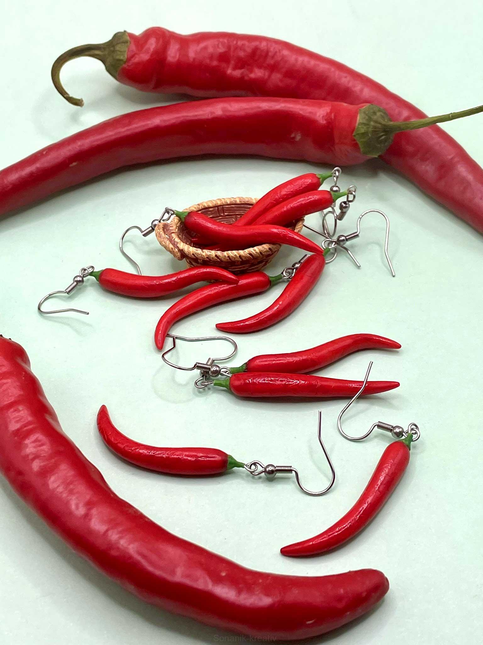 Náušnice Čili visací