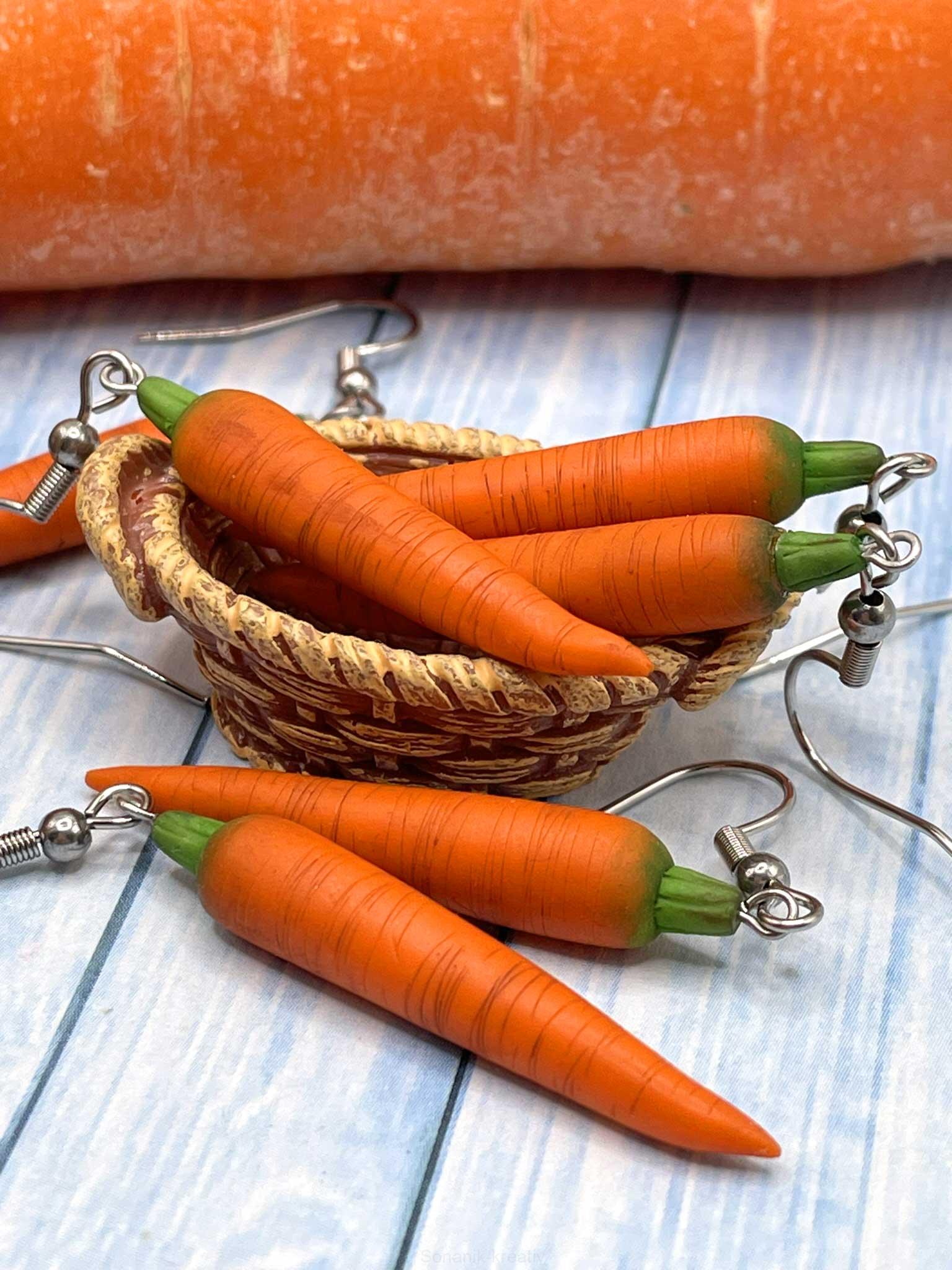 Náušnice Mrkve visací