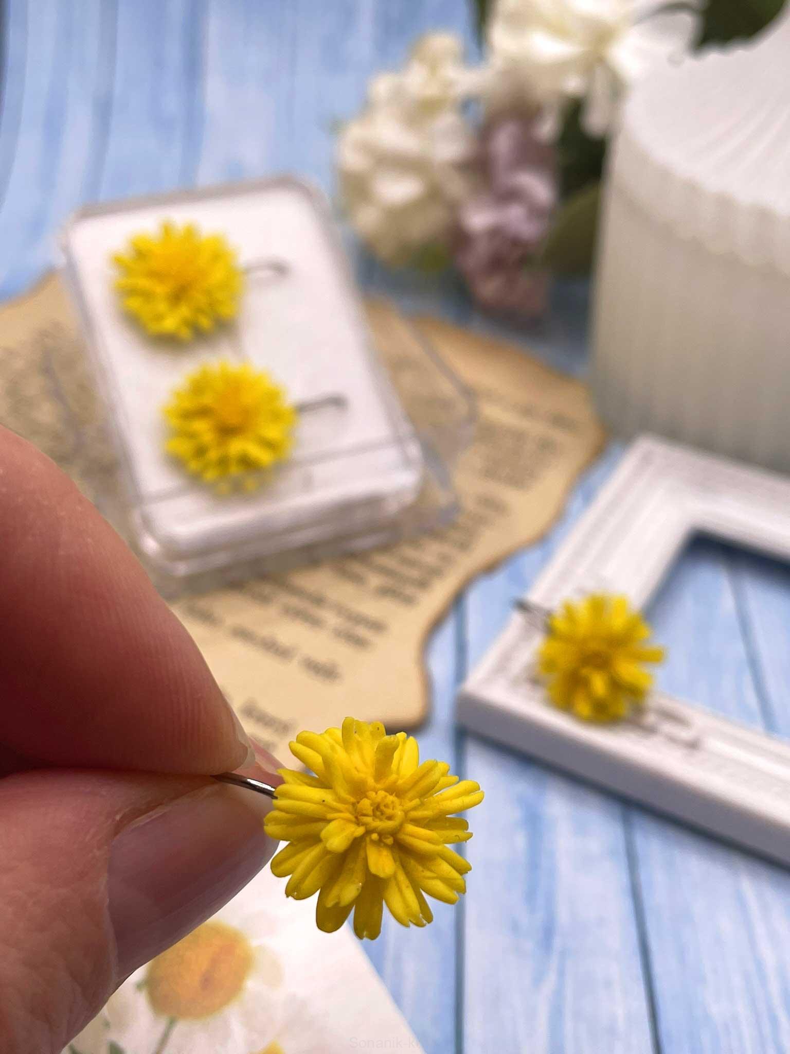 Náušnice Pampelišky