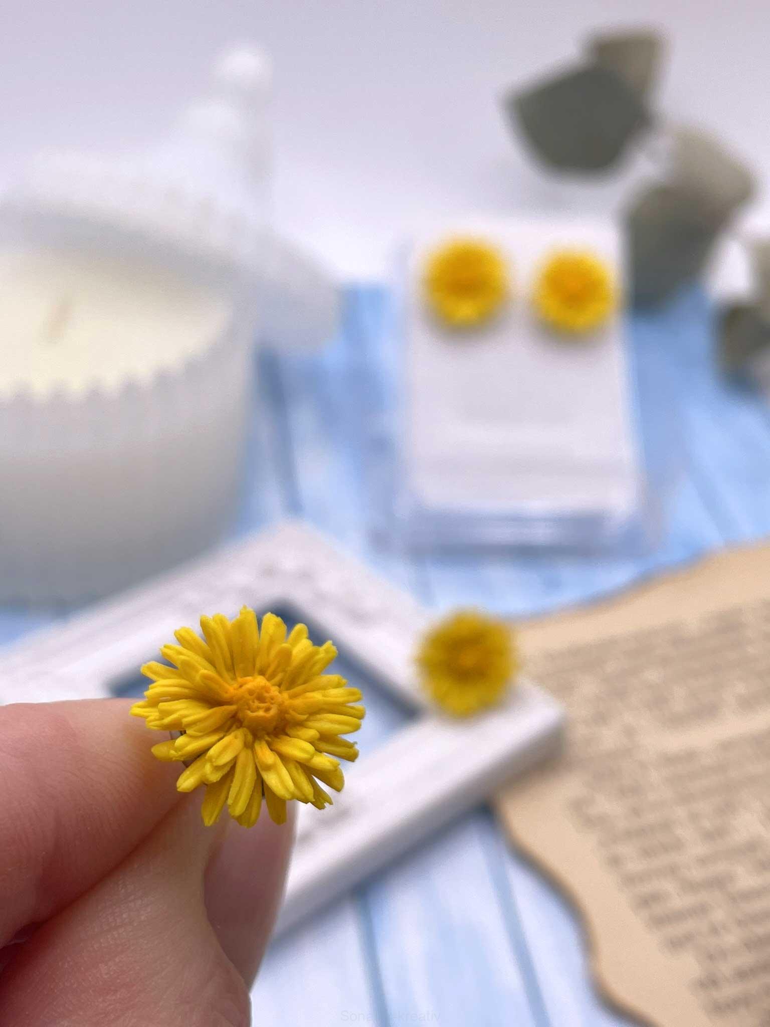 Náušnice Pampelišky