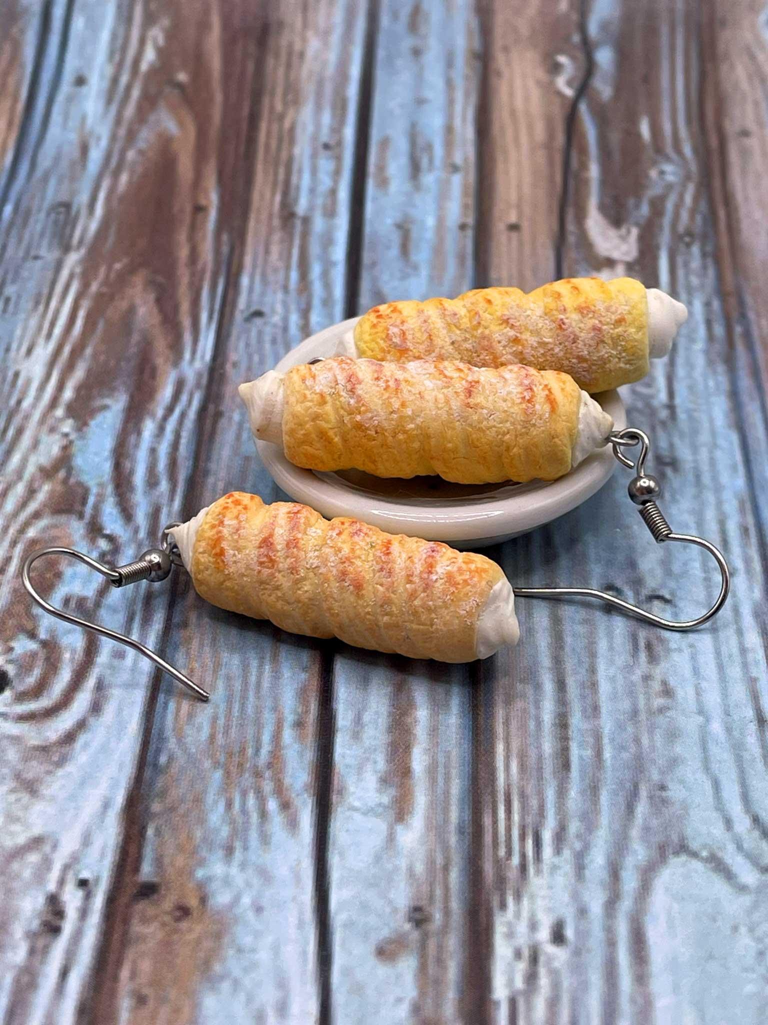 Náušnice trubičky/kremrole