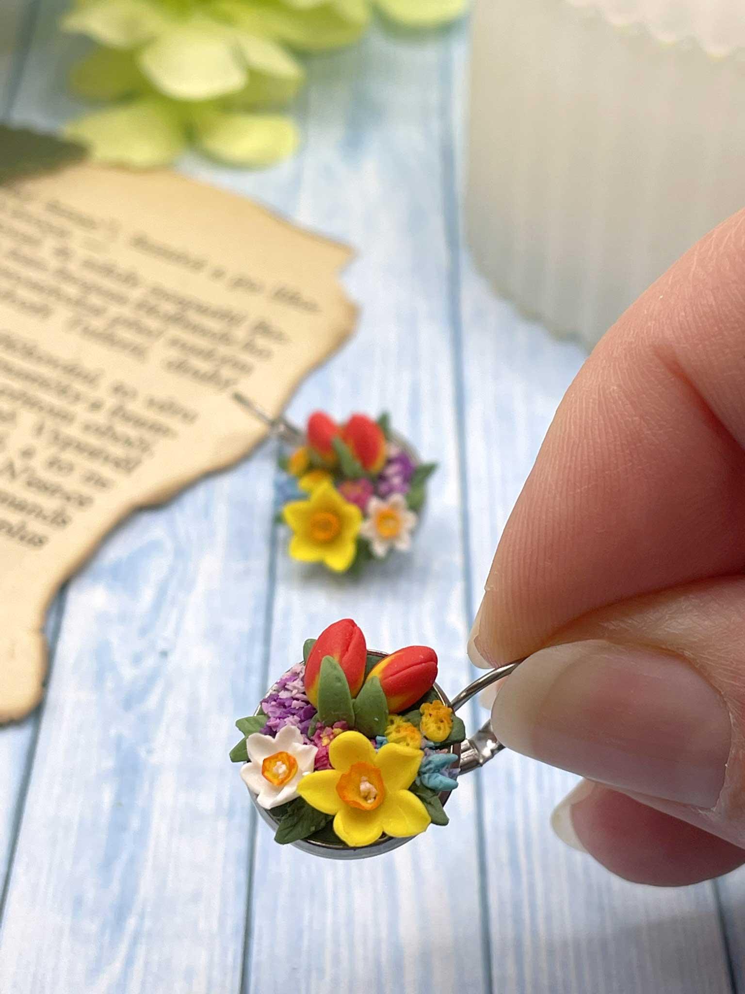 Náušnice květinkové 