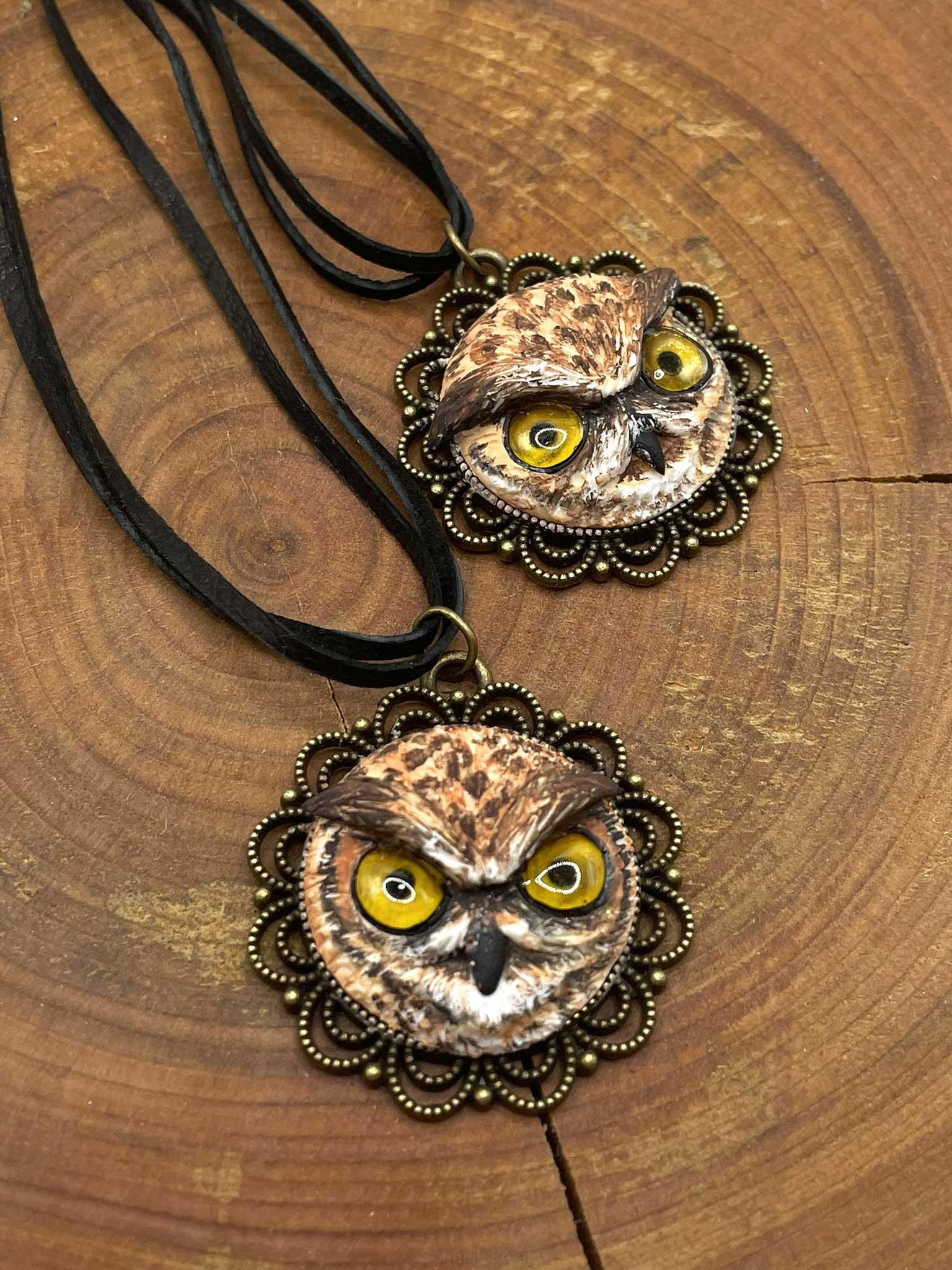 Náhrdelník sova Rozárka