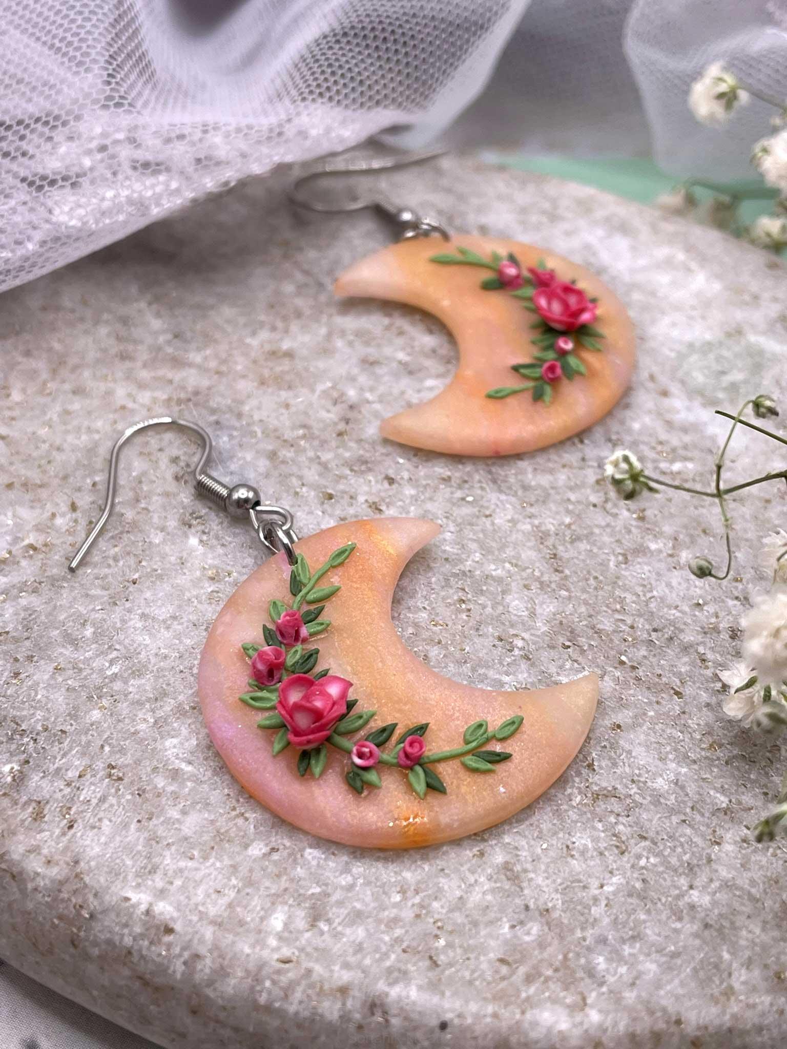 Náušnice Půlměsíční zahrada