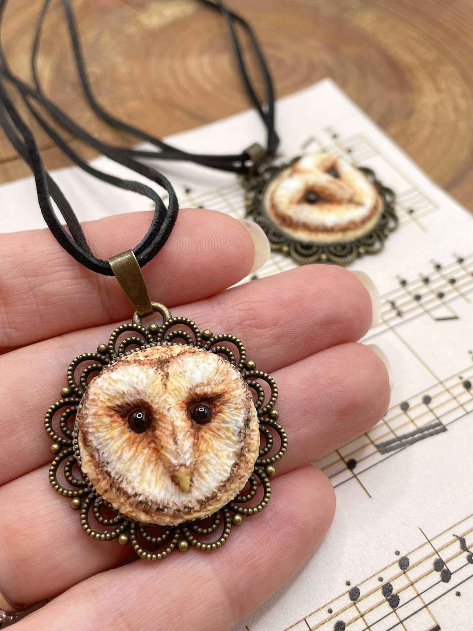 Náhrdelník sova Pavlínka