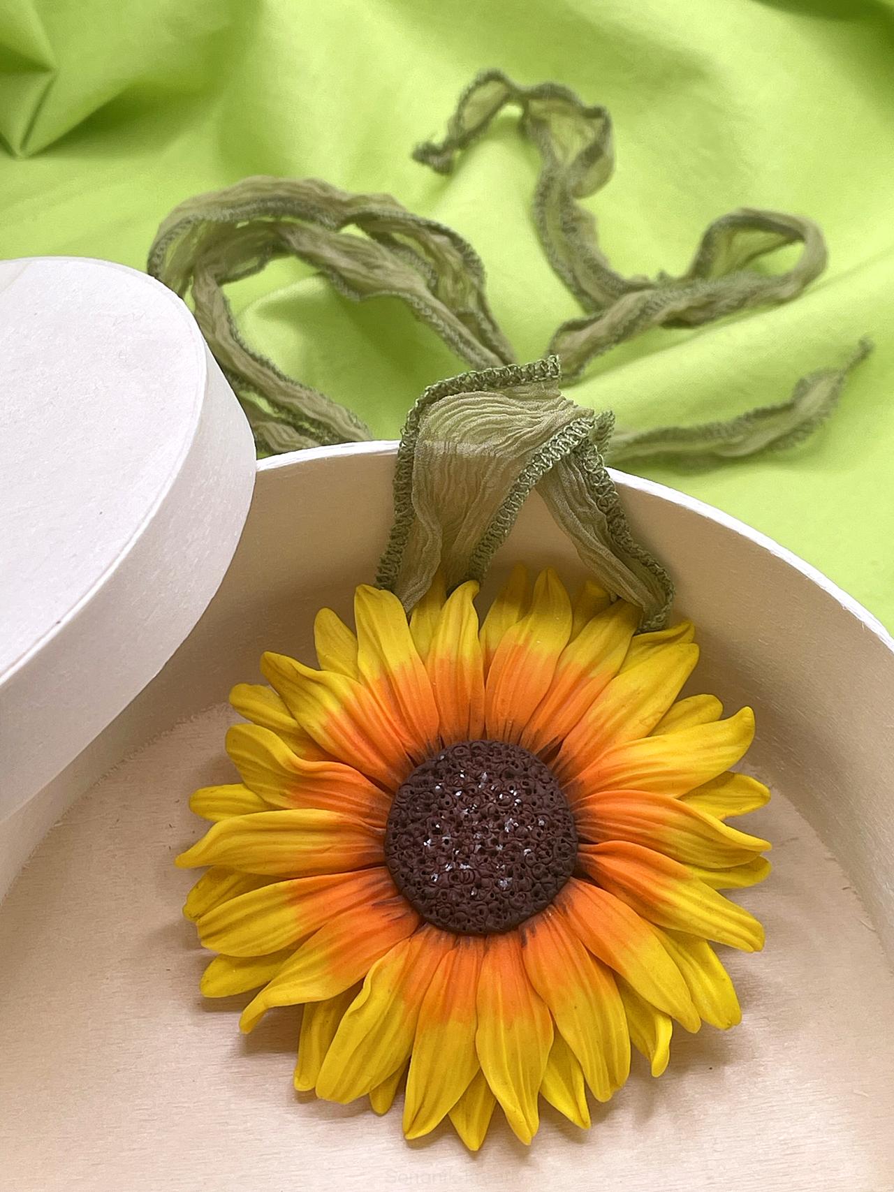 Náhrdelník Slunečnice