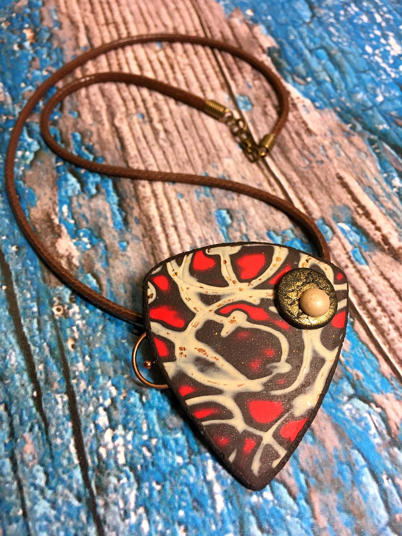 Náhrdelník "Láva"