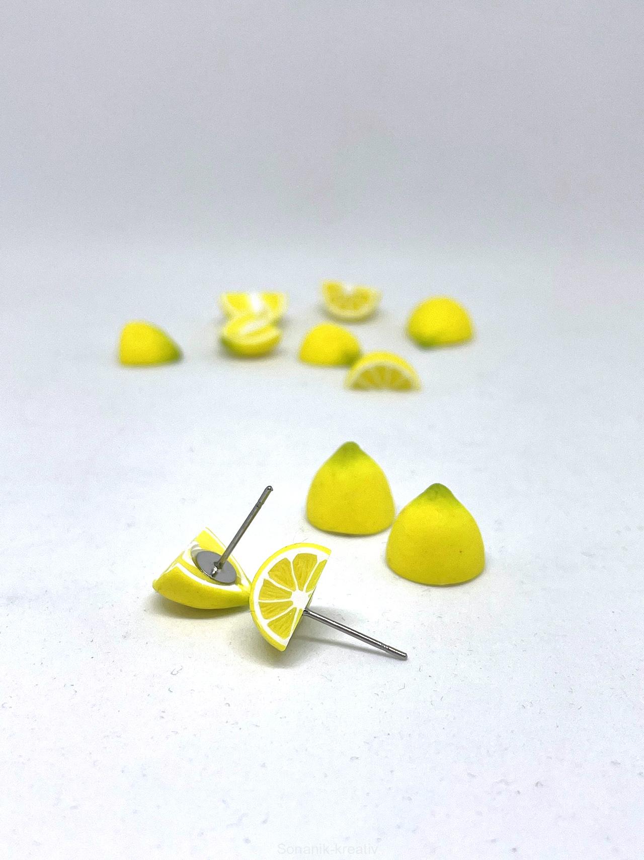 Náušnice citrony 