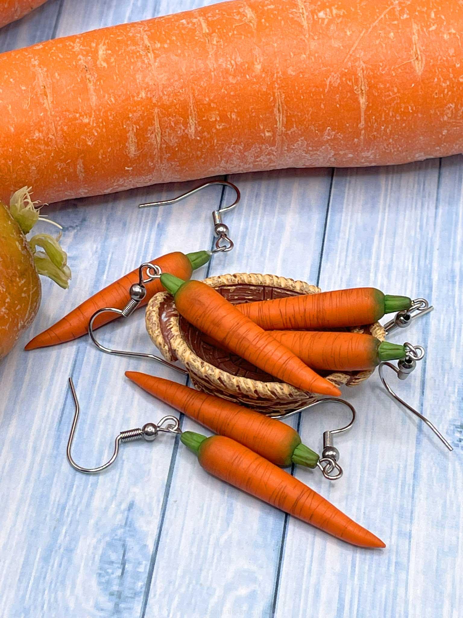 Náušnice Mrkve visací