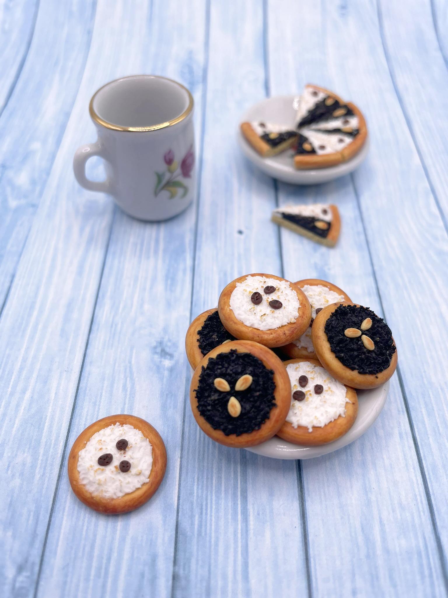 Náušnice chodské koláče 