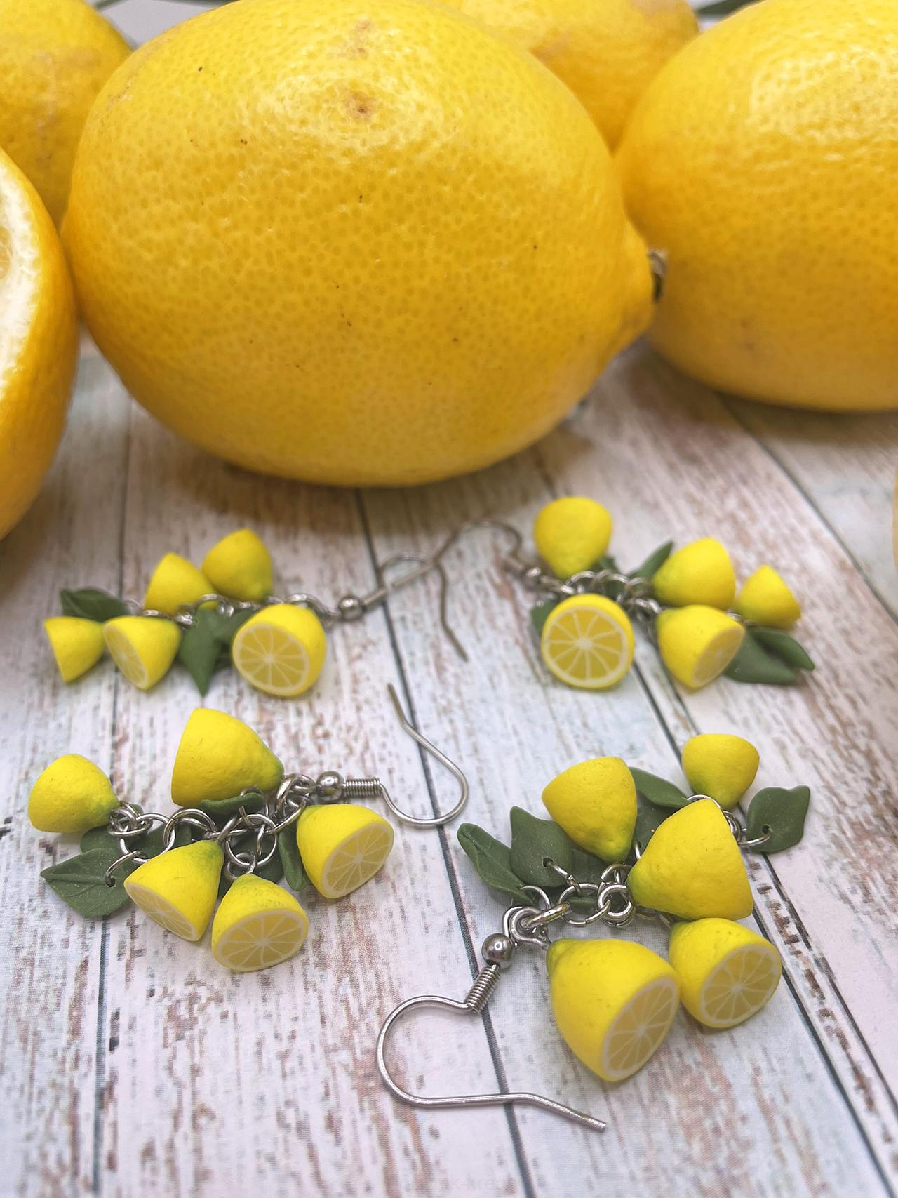 Náušnice citrony