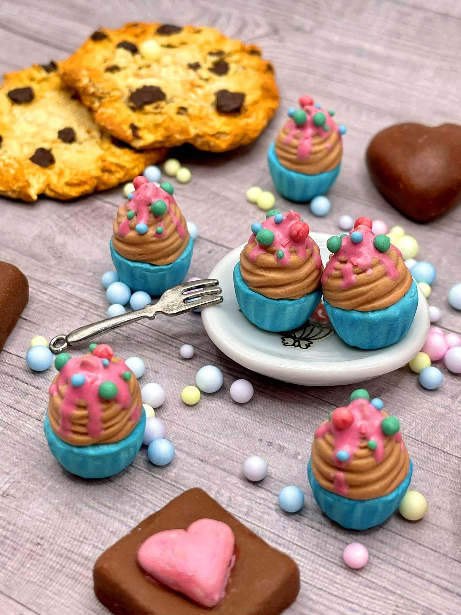Náušnice Cupcake
