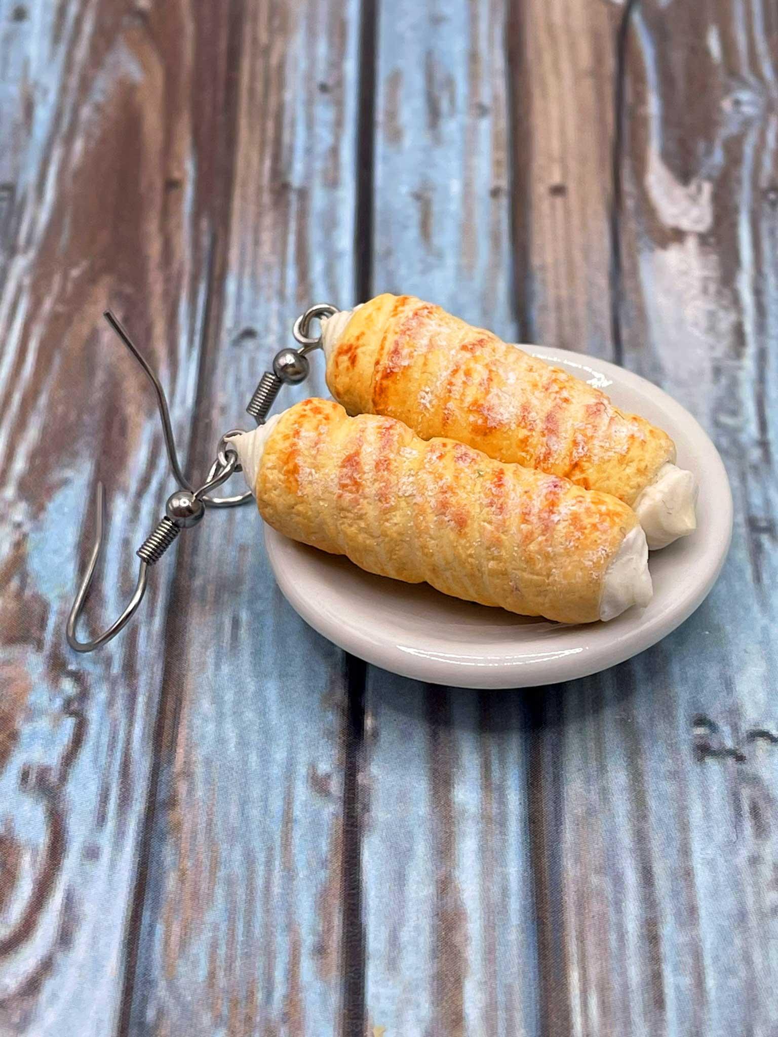 Náušnice trubičky/kremrole