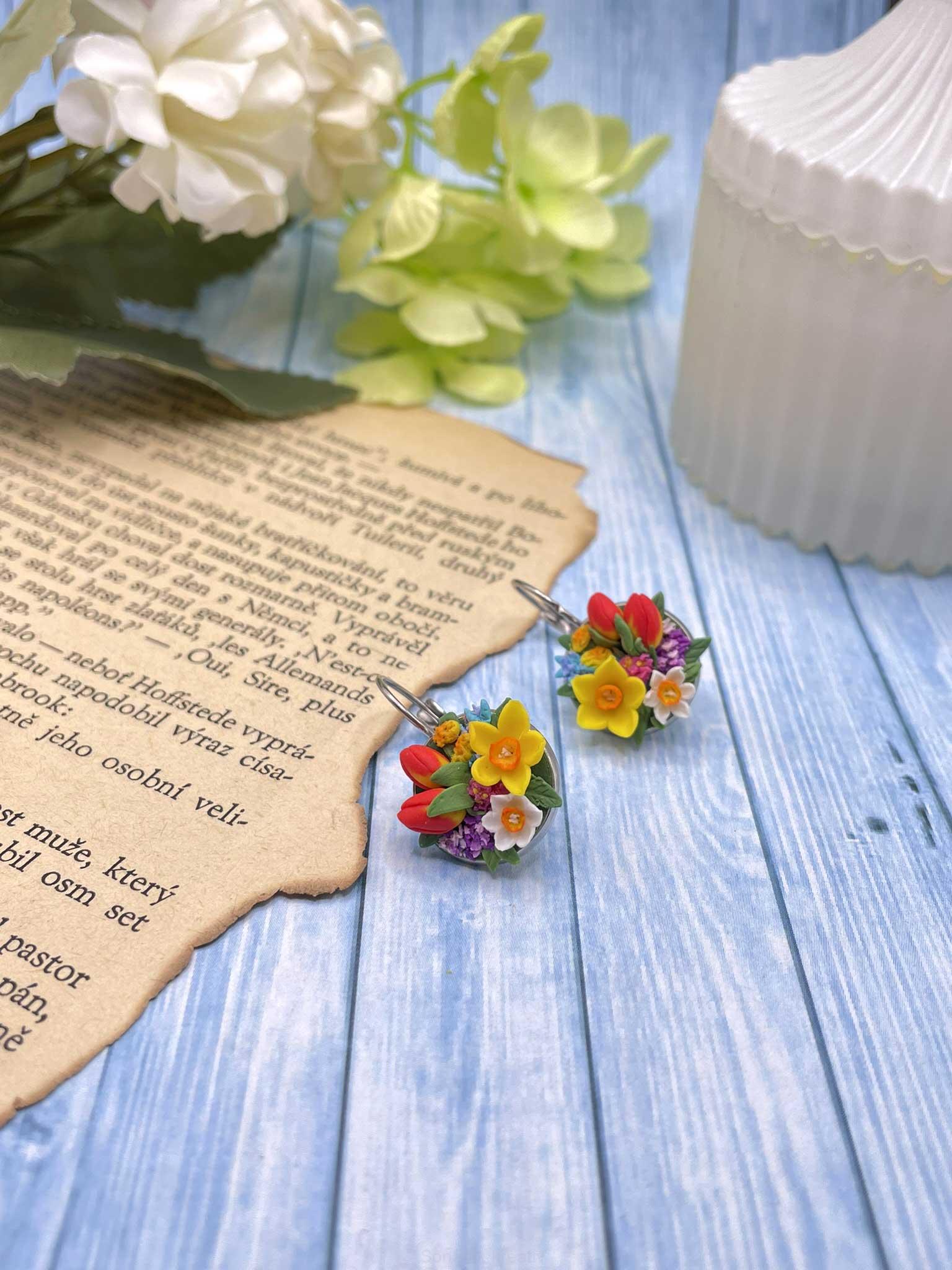 Náušnice květinkové 