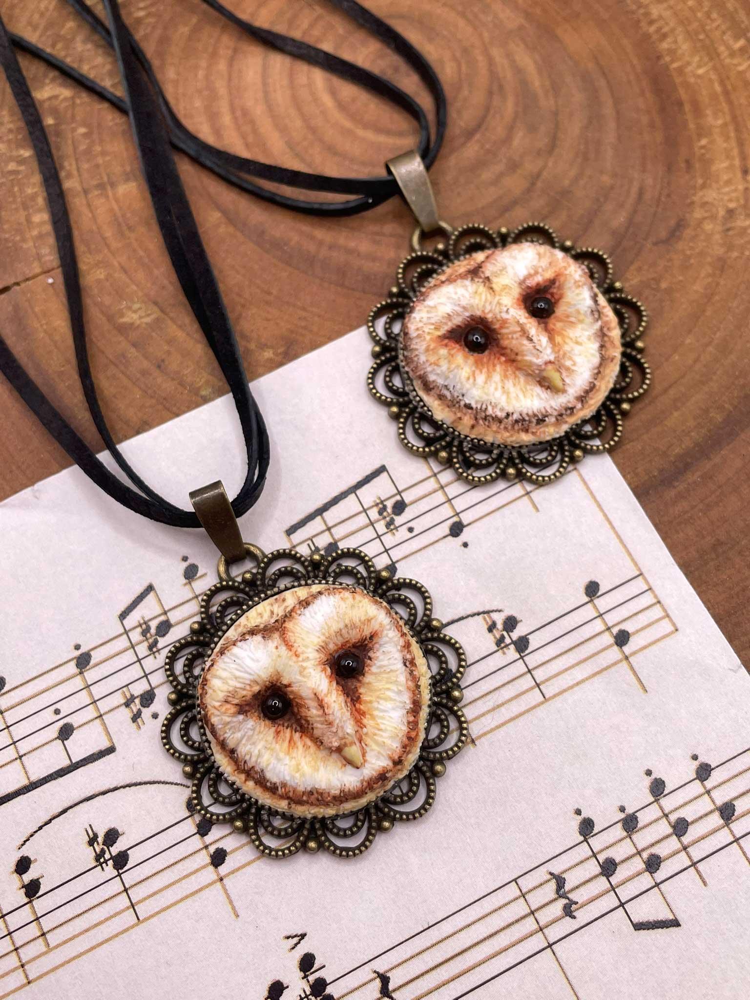 Náhrdelník sova Pavlínka