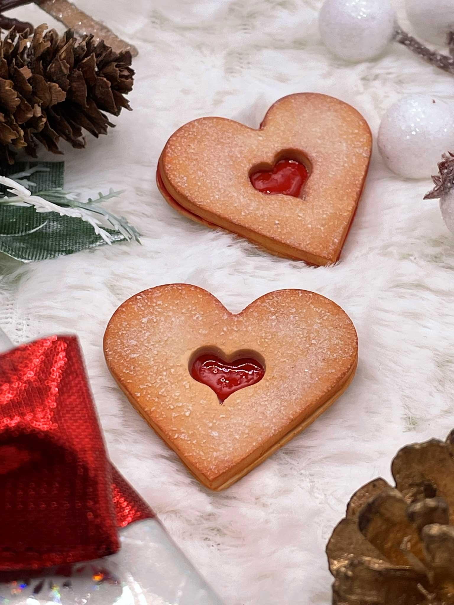 Brož – linecké srdce s marmeládou