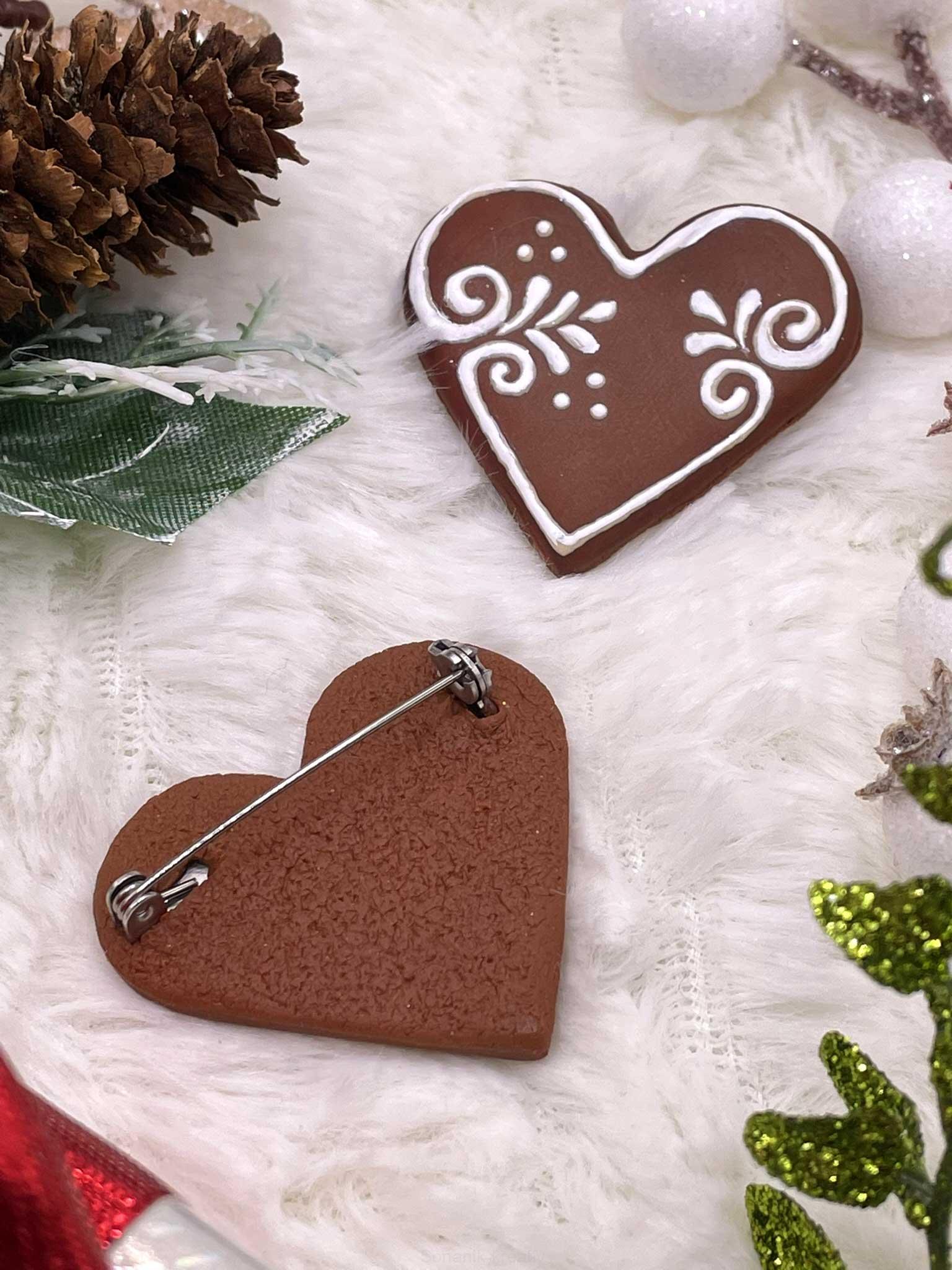 Brož Perníkové srdce