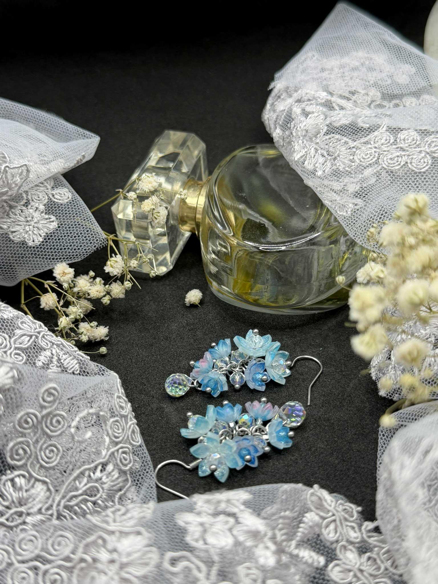 Náušnice visací Princess