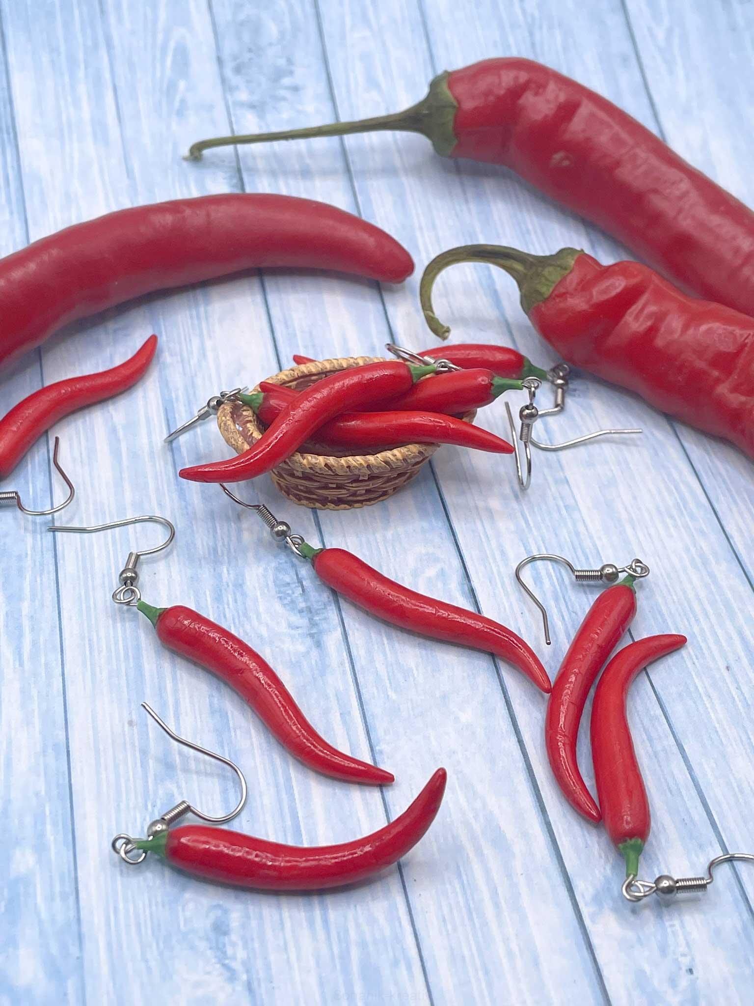 Náušnice Čili visací