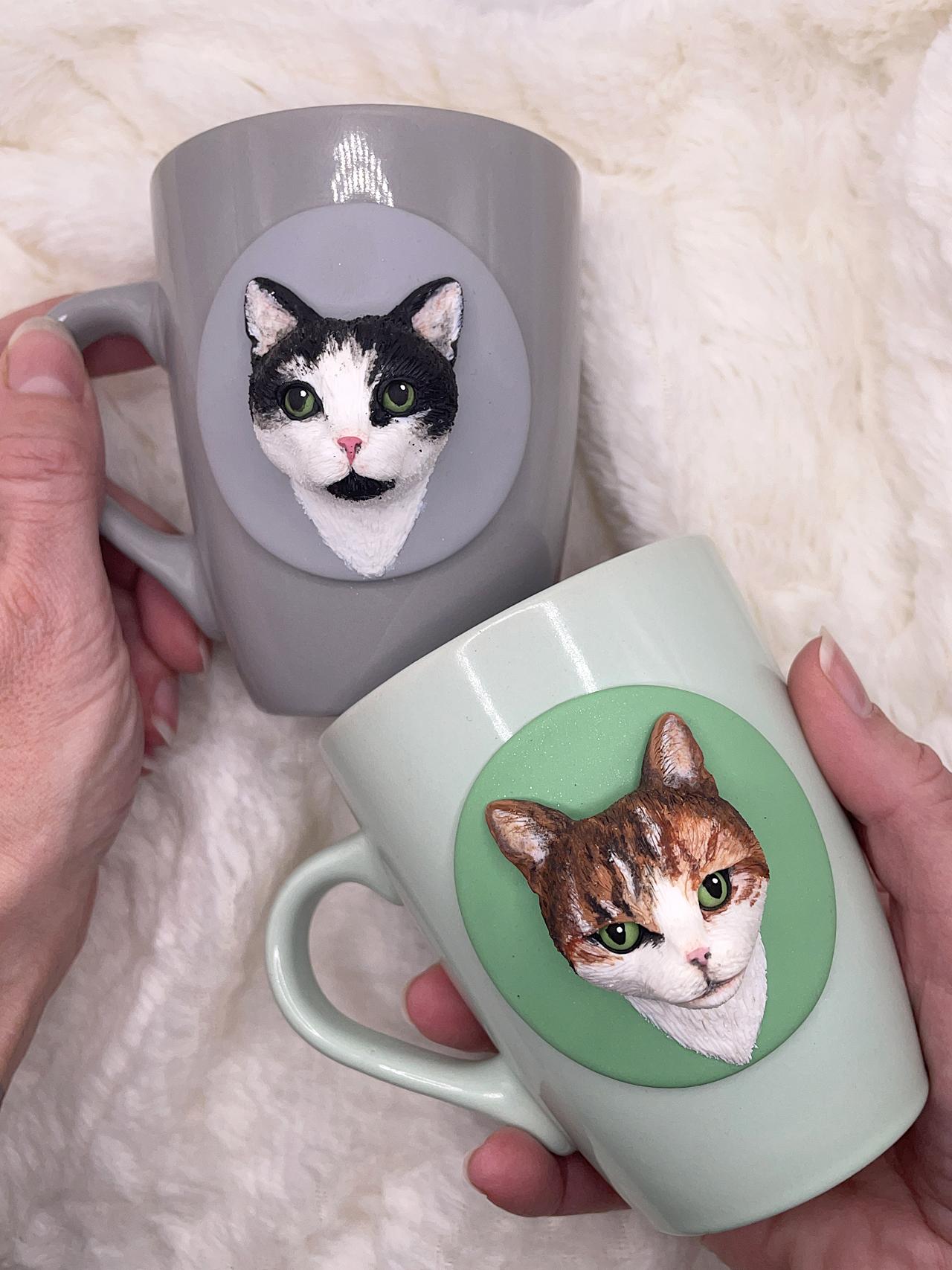 Zdobený hrnek s mazlíčkem