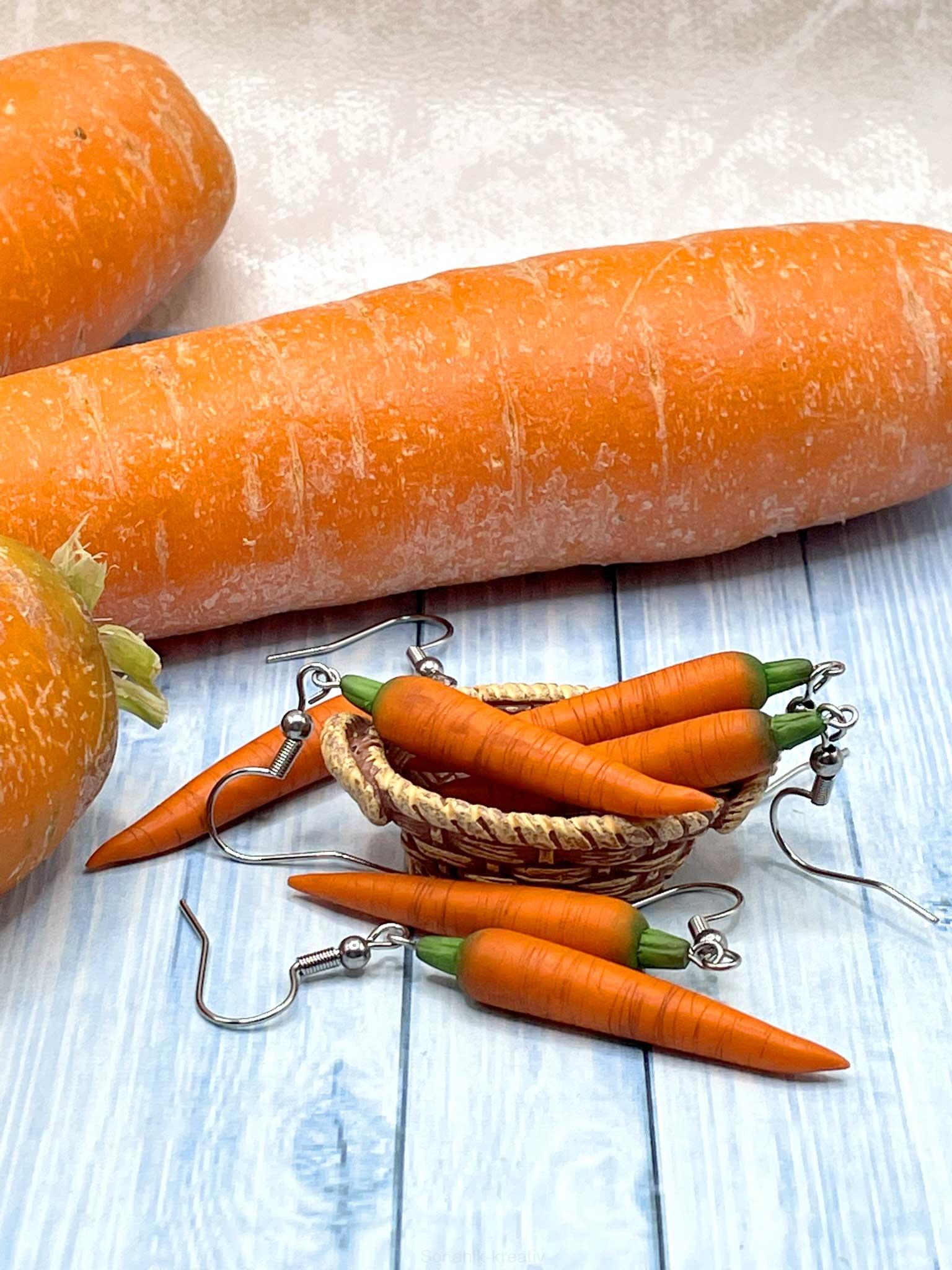 Náušnice Mrkve visací