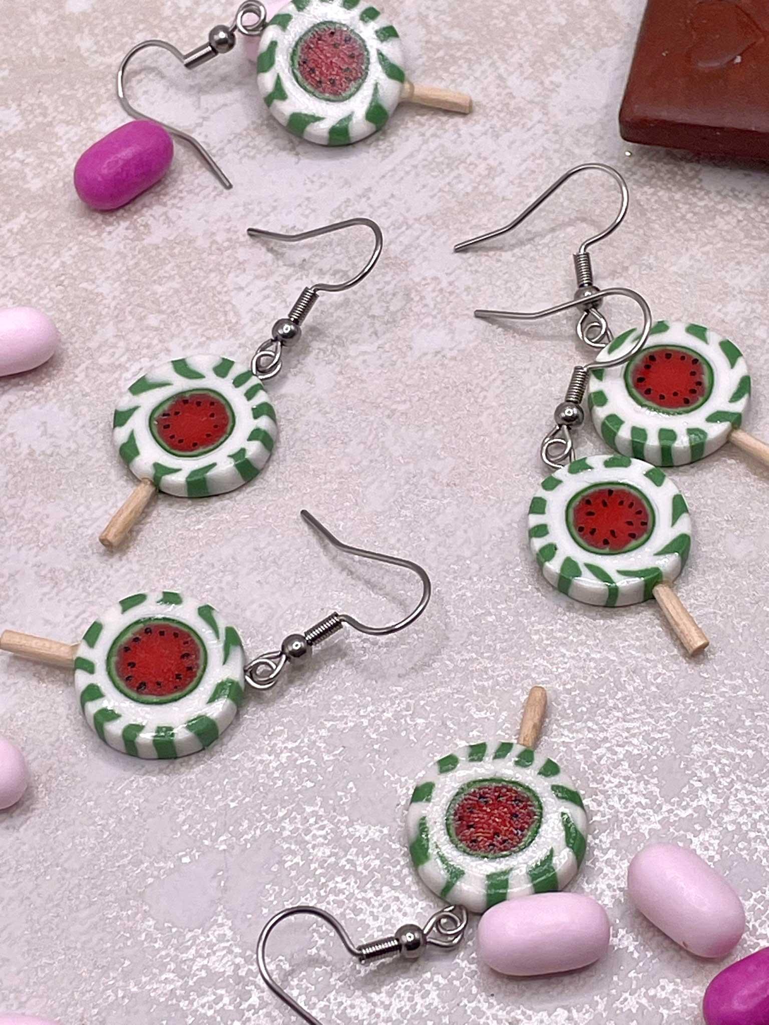 Náušnice Lízátka visací