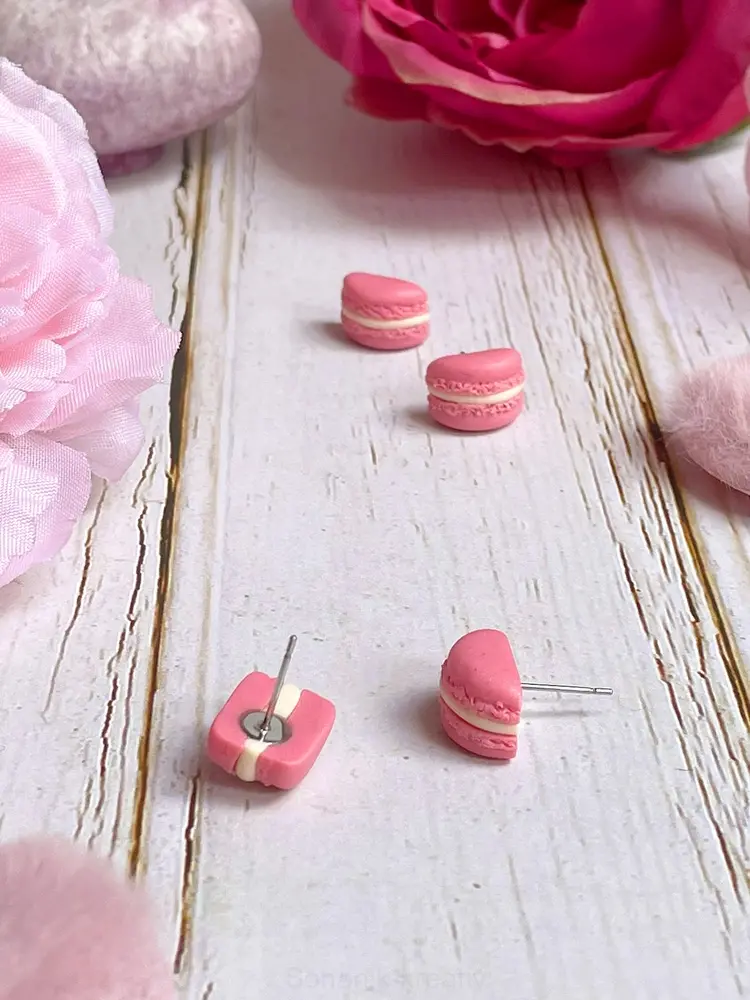 Náušnice Makronky