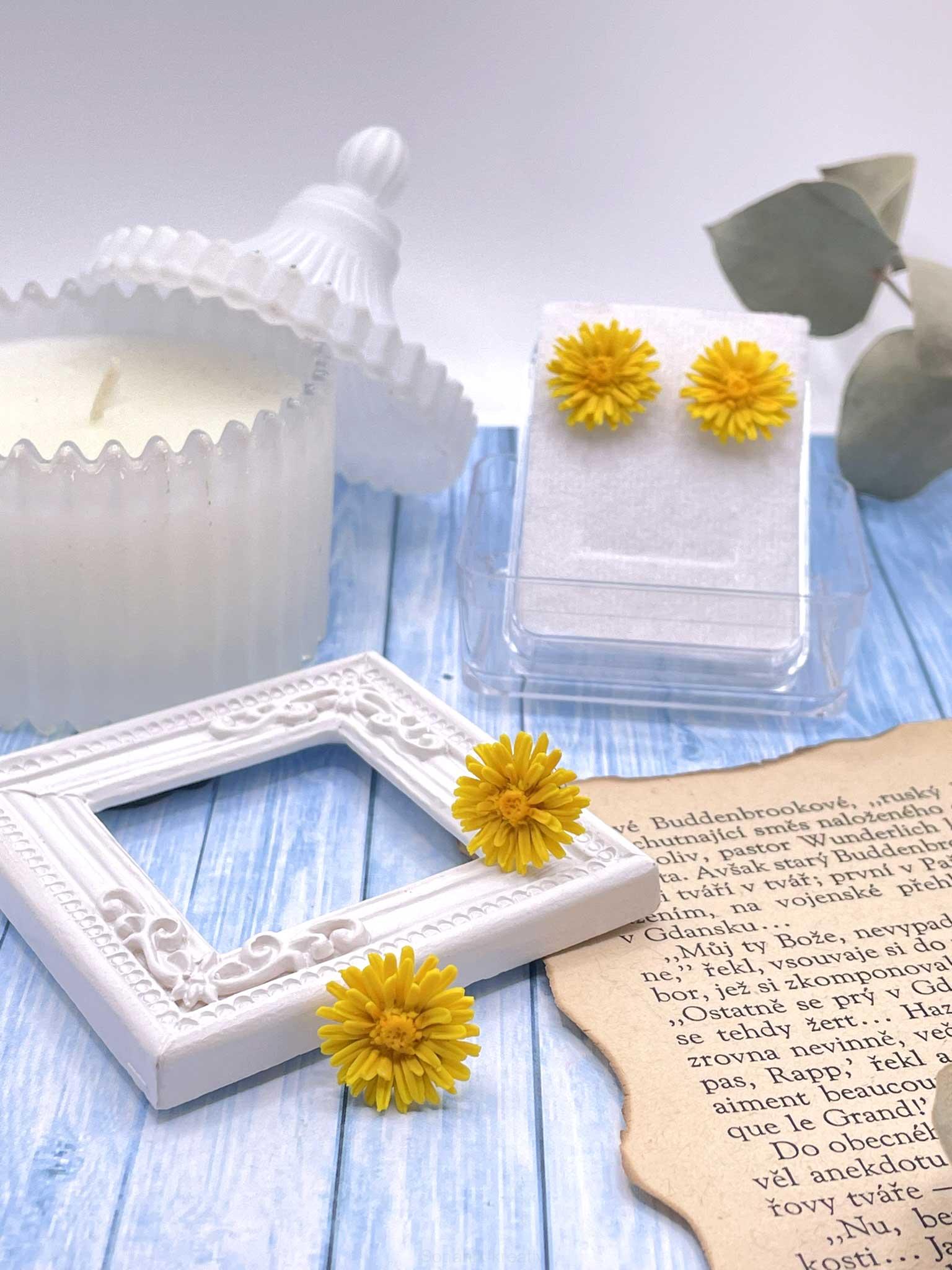 Náušnice Pampelišky