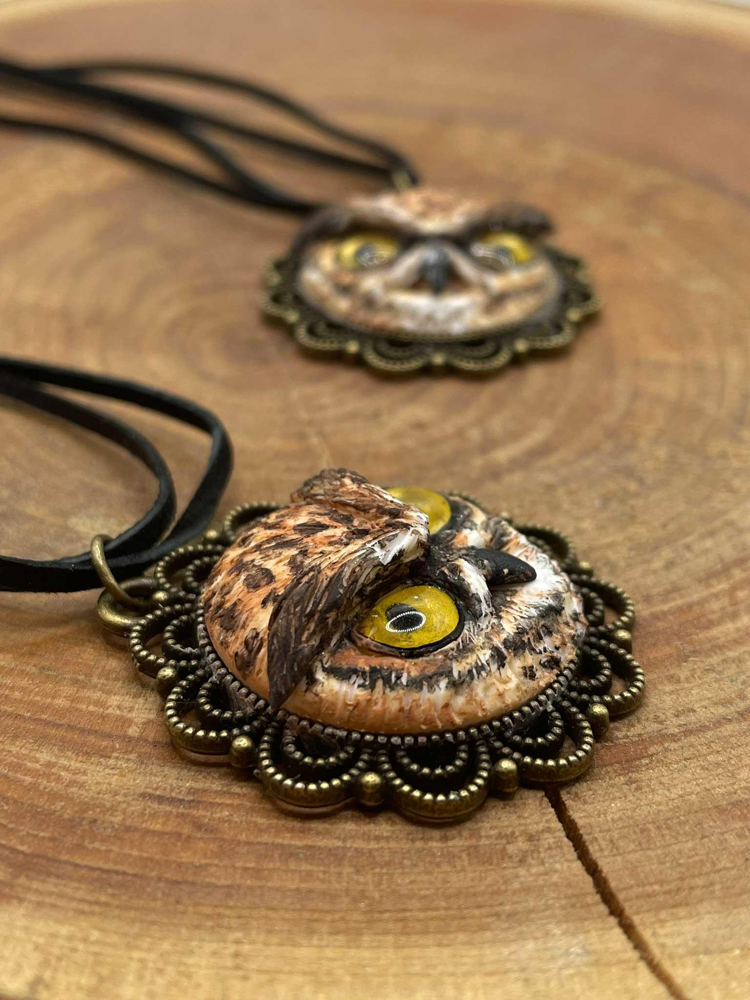 Náhrdelník sova Rozárka