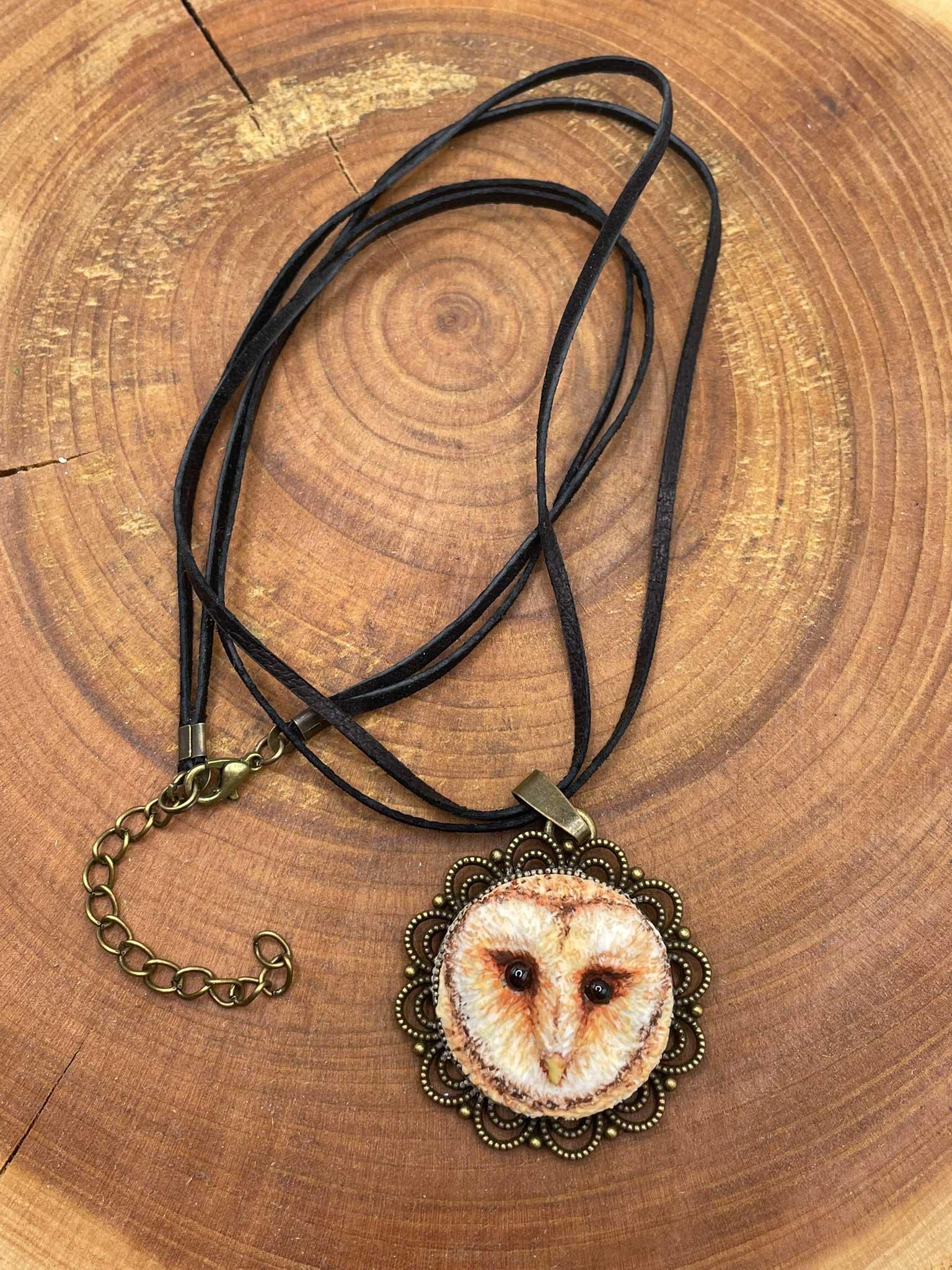 Náhrdelník sova Pavlínka