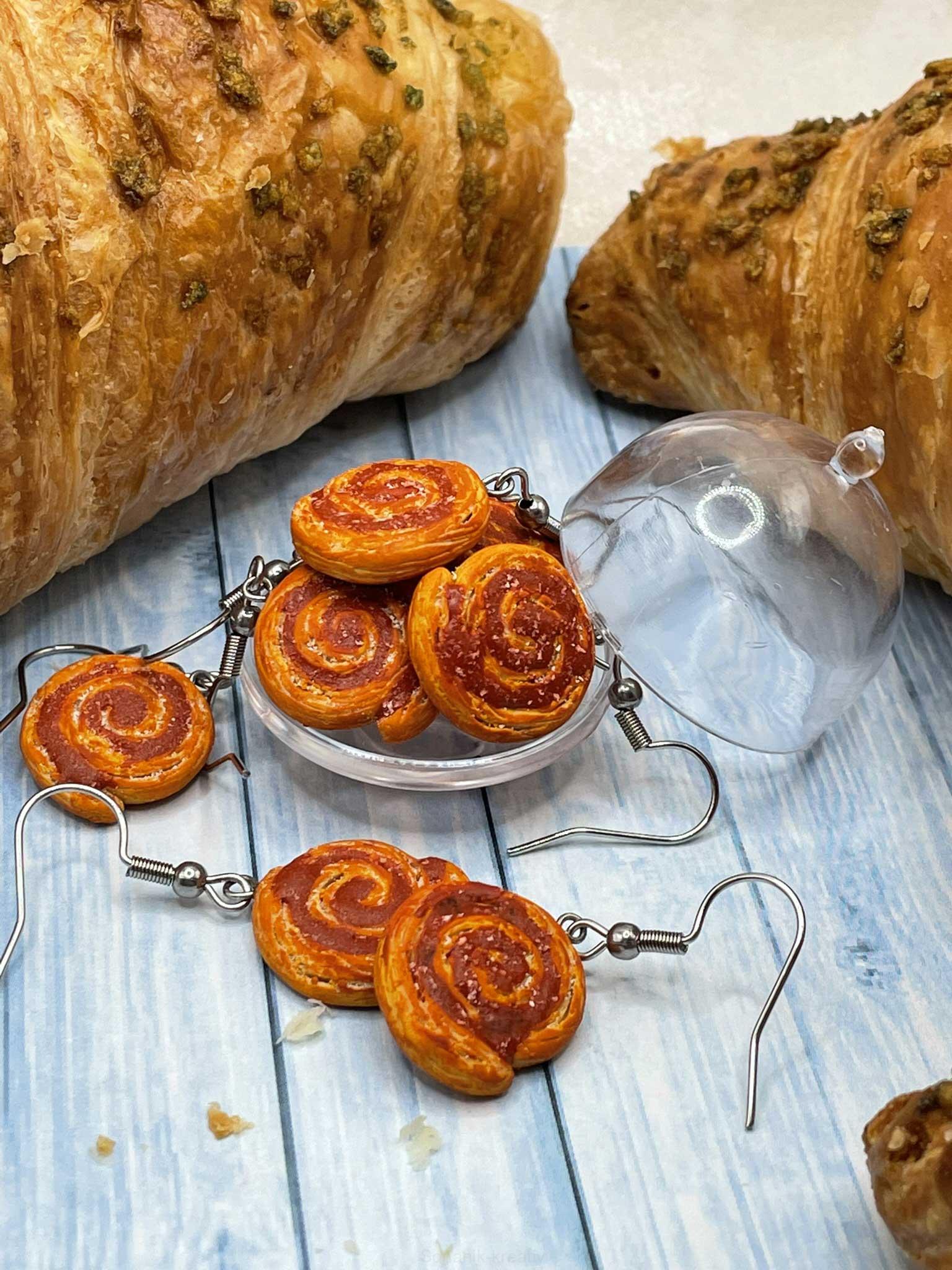 Náušnice Skořicoví šneci