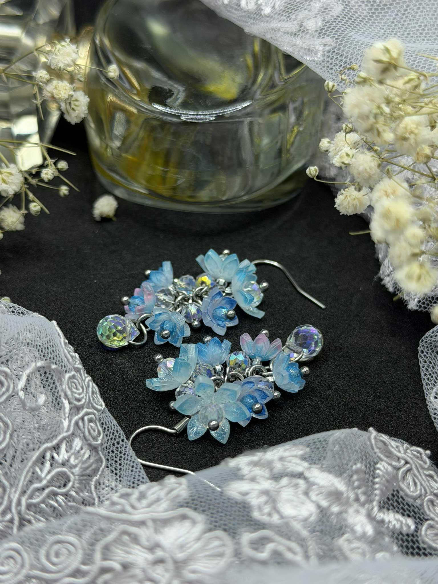 Náušnice visací Princess