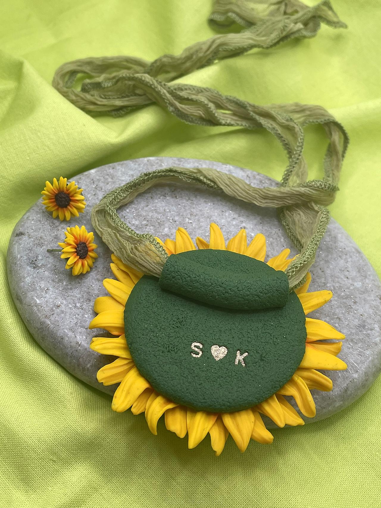 Náhrdelník Slunečnice