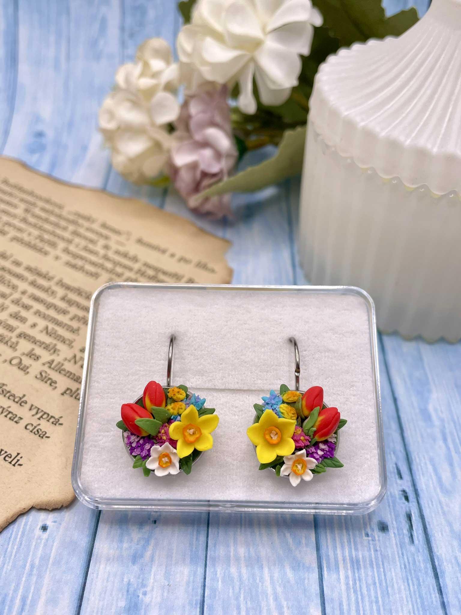 Náušnice květinkové 