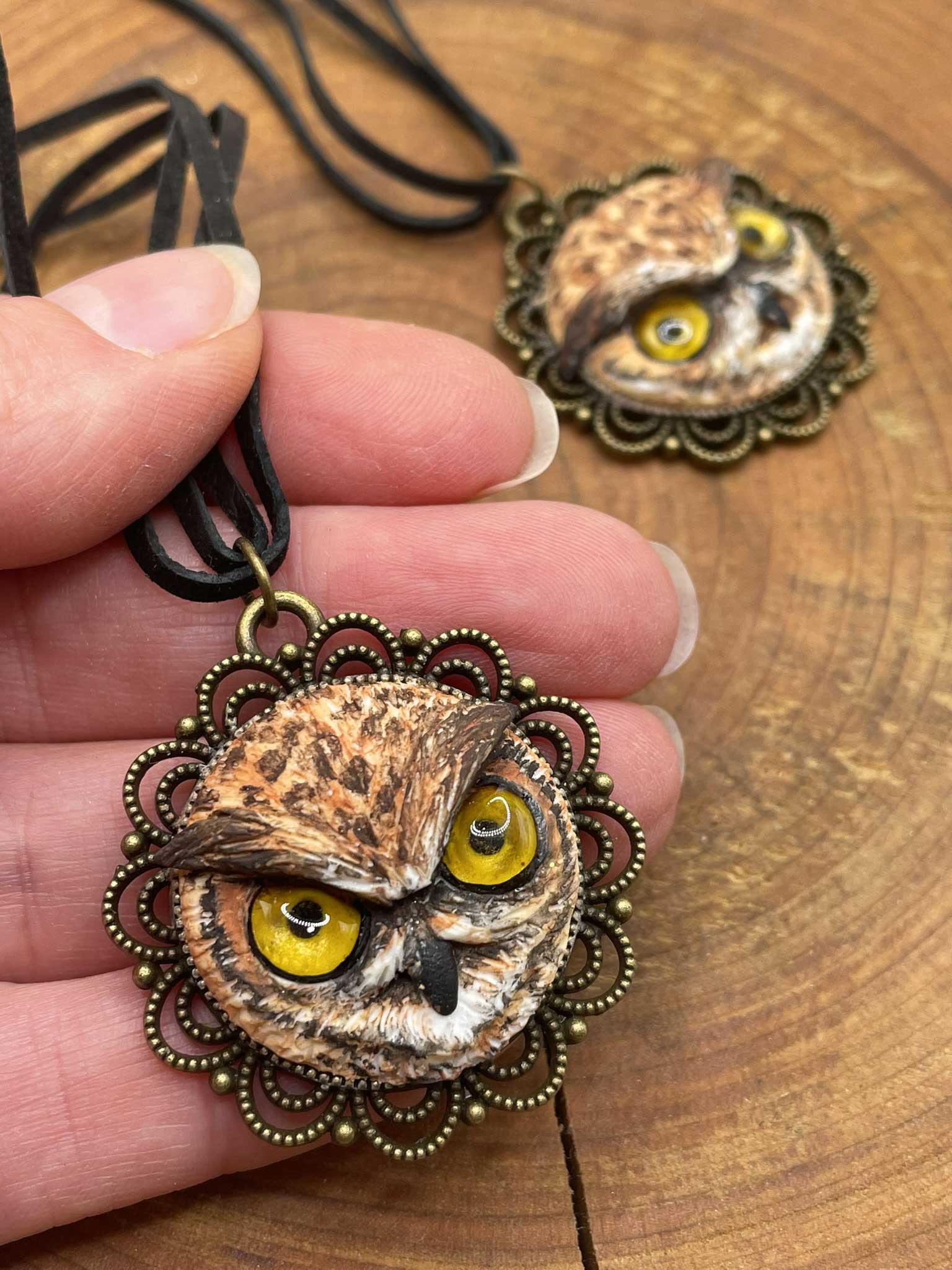 Náhrdelník sova Rozárka