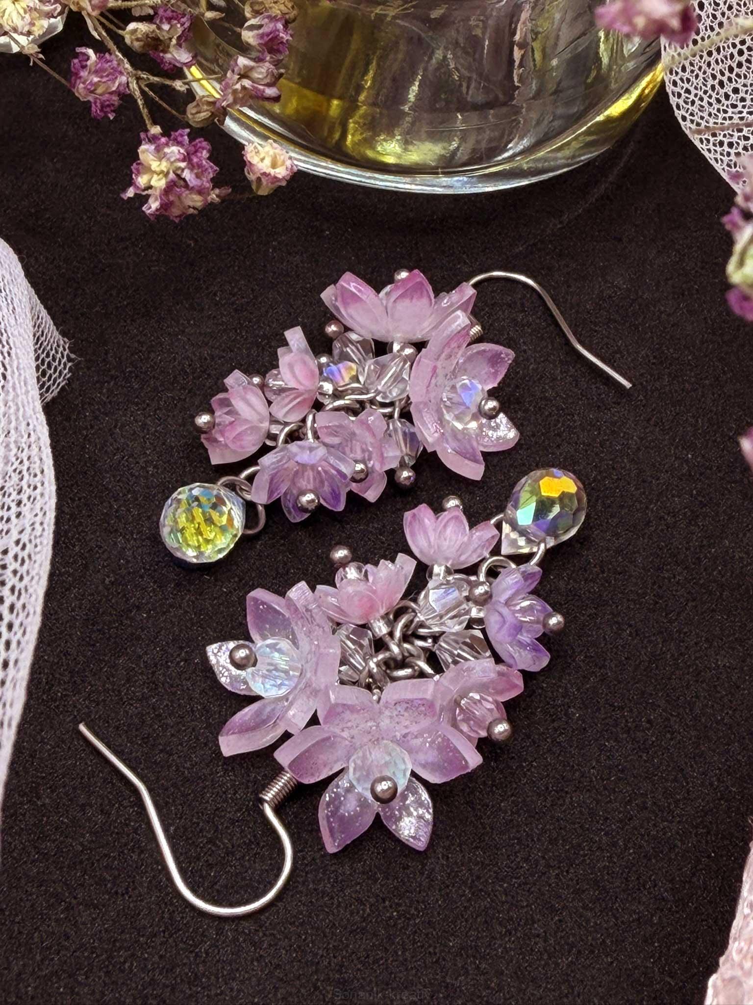 Náušnice visací Princess