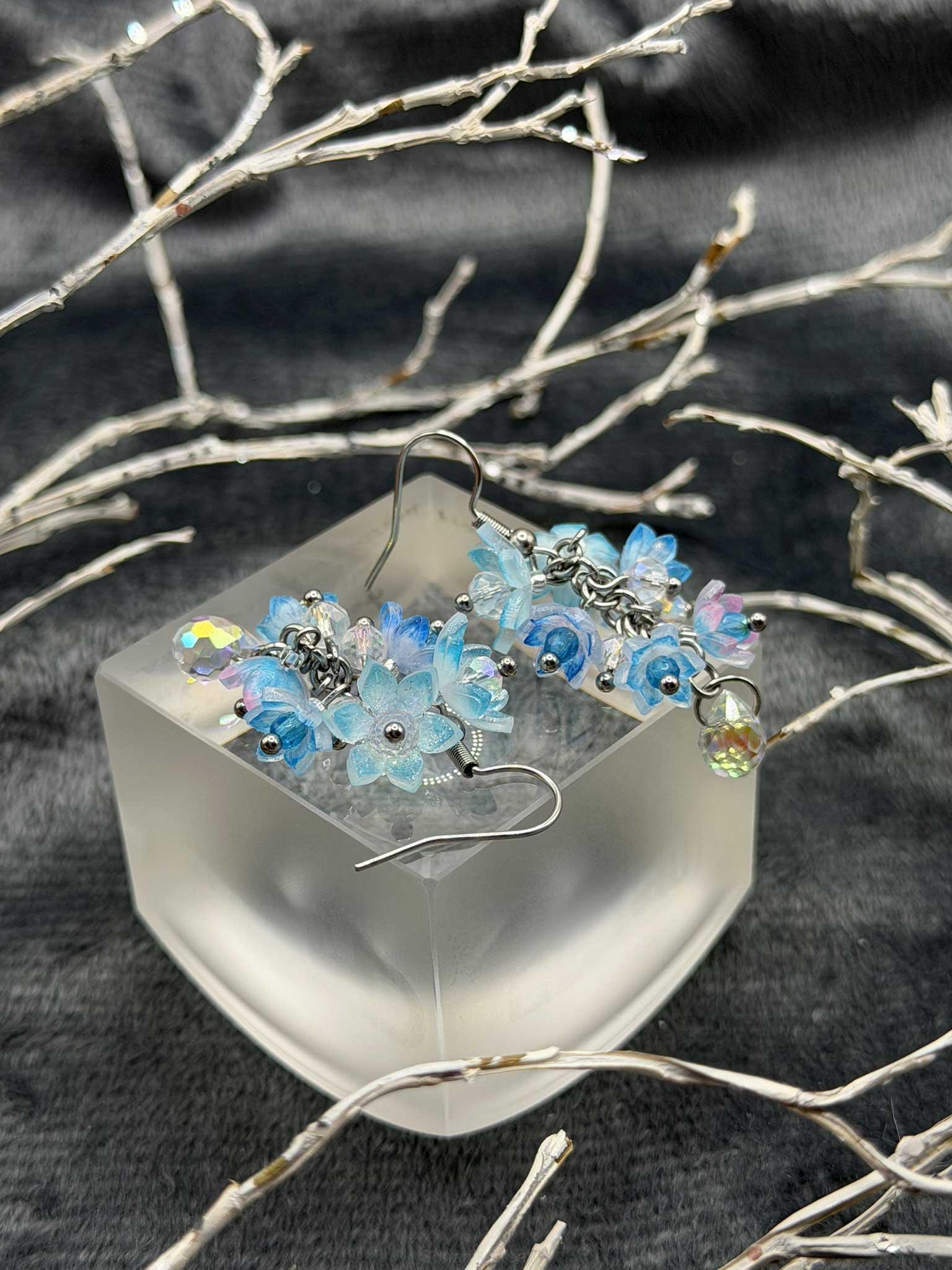 Náušnice visací Princess