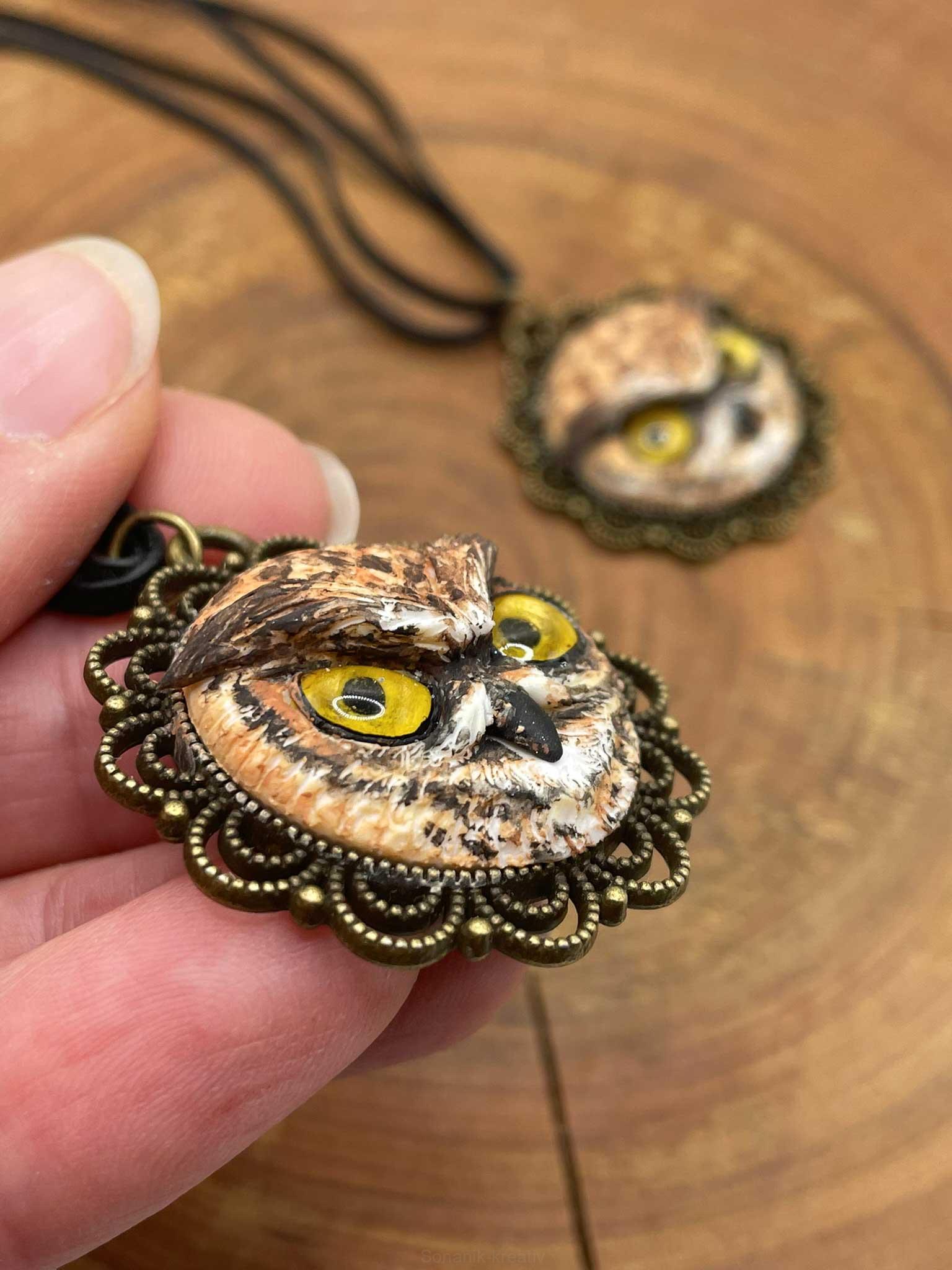 Náhrdelník sova Rozárka