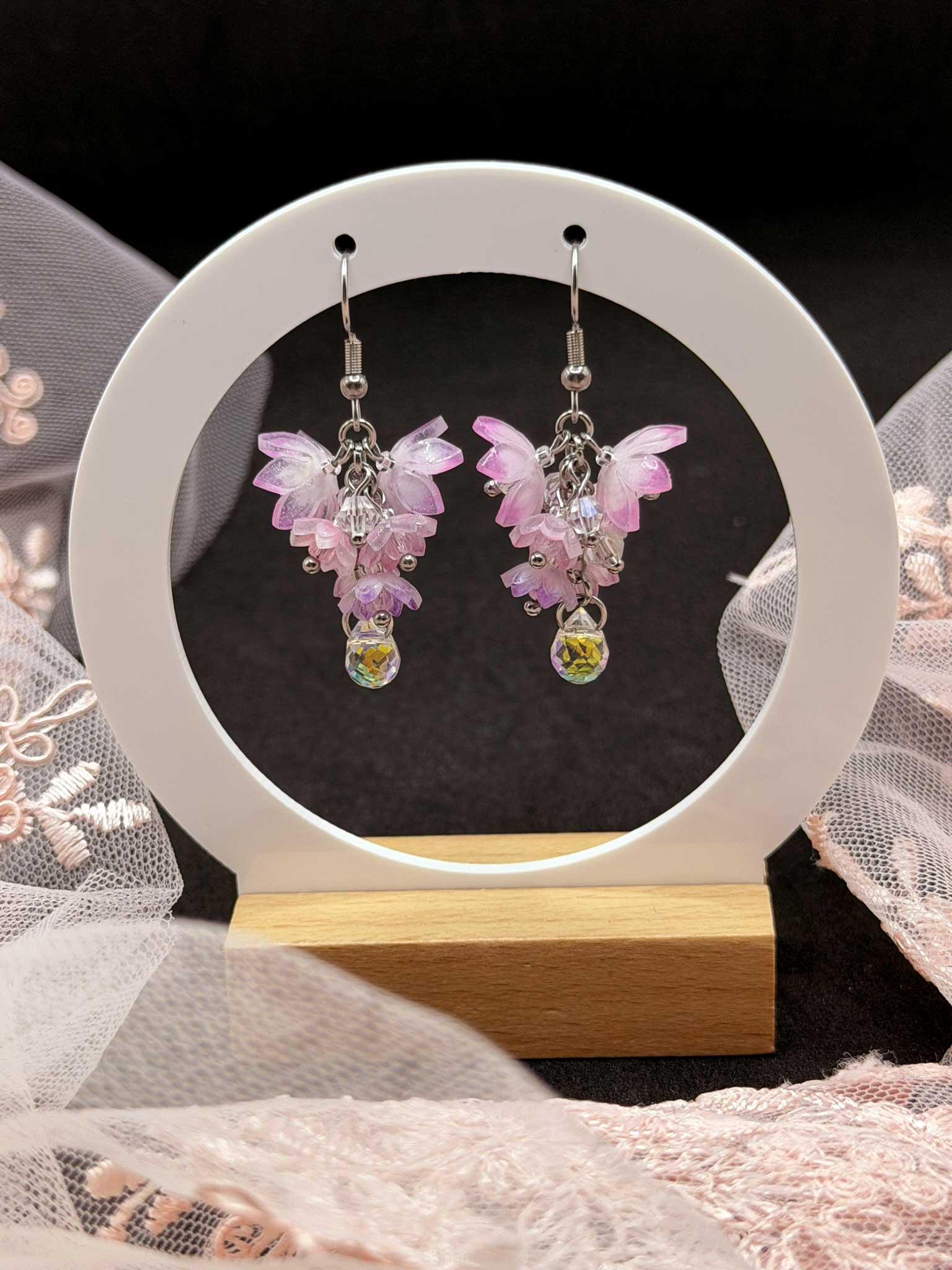 Náušnice visací Princess