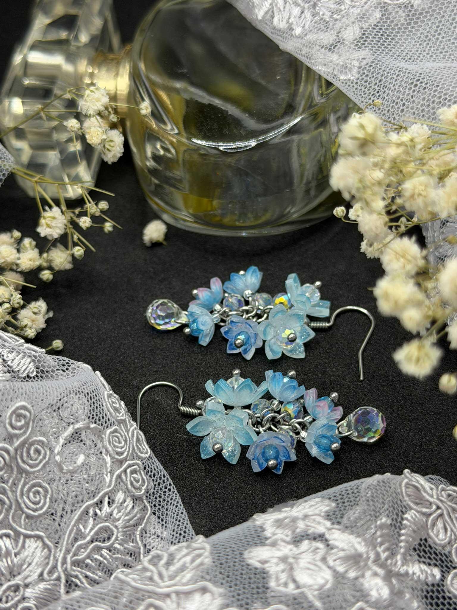 Náušnice visací Princess