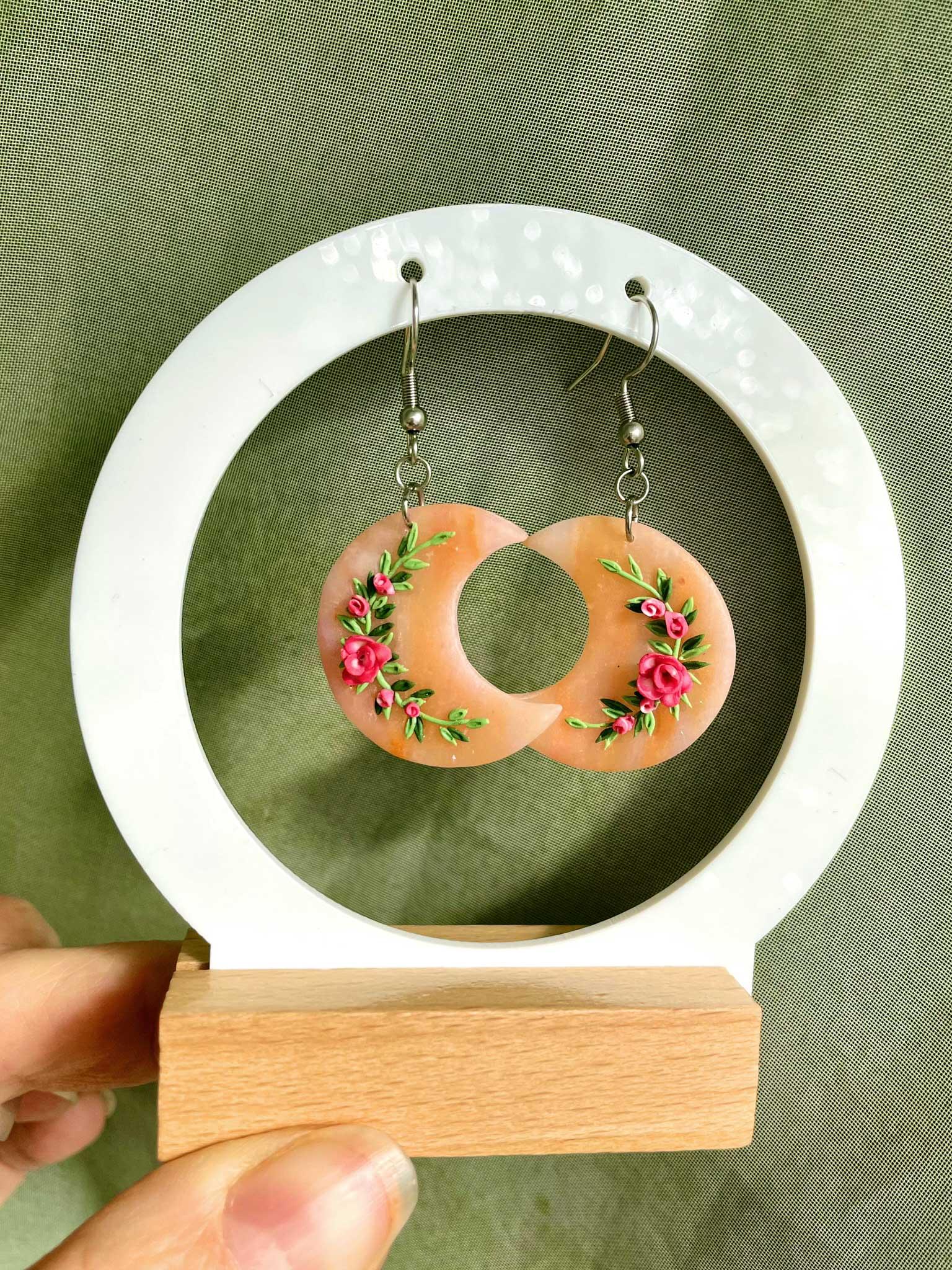 Náušnice Půlměsíční zahrada