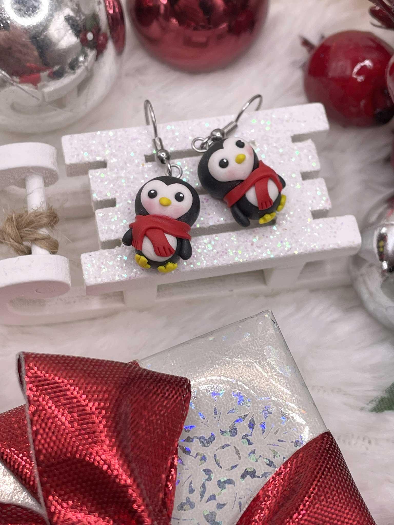 Náušnice tučňáci