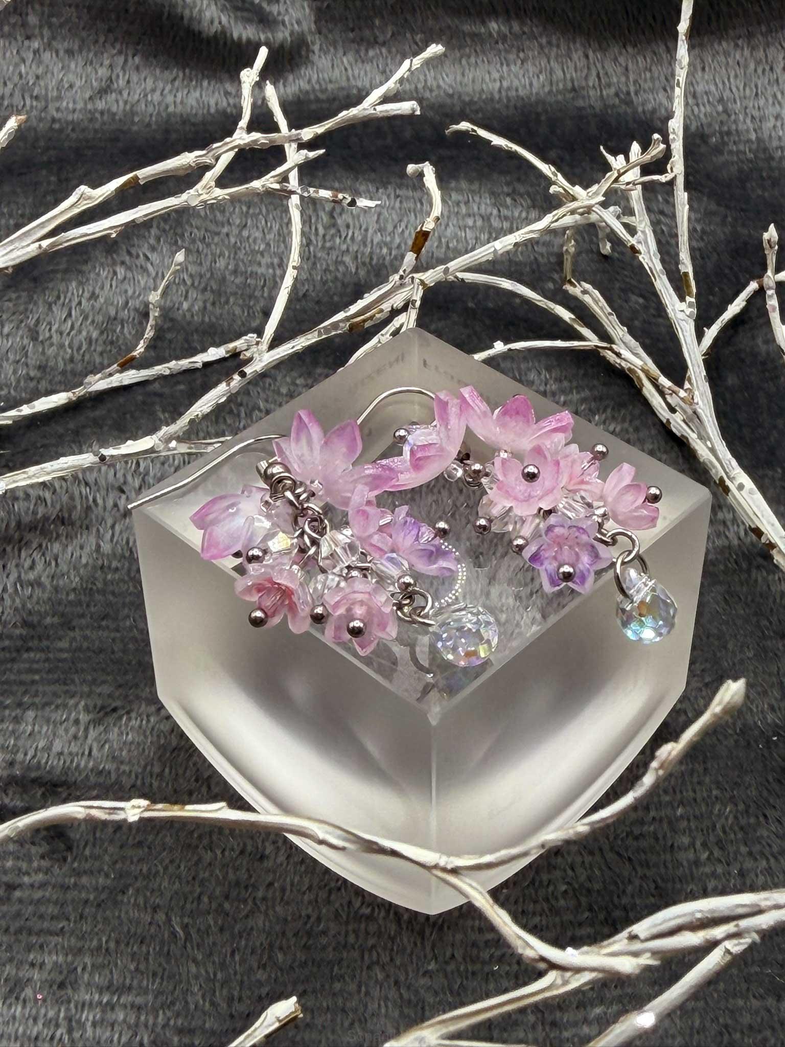 Náušnice visací Princess