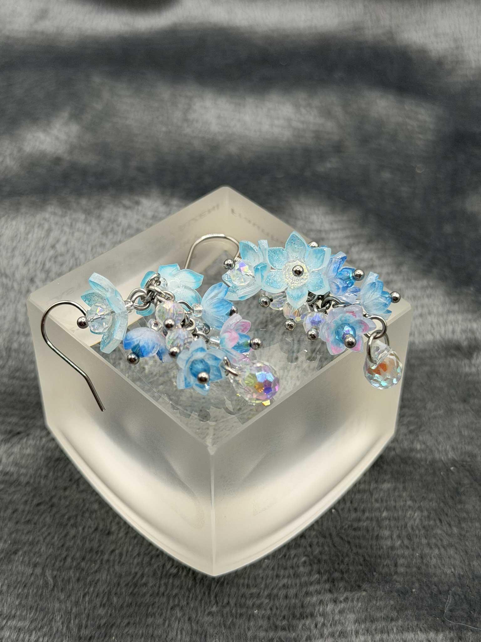 Náušnice visací Princess