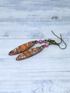 Náušnice praskané