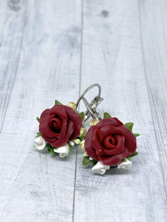 Náušnice Růže