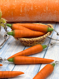 Náušnice Mrkve visací