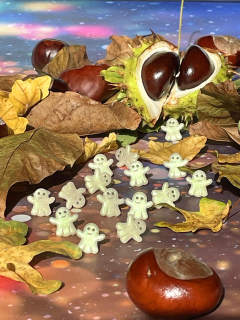 Náušnice duchové - svítící