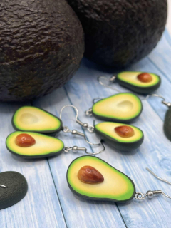 Náušnice Avokádo visací